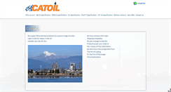 Desktop Screenshot of catoil.com