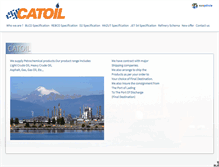 Tablet Screenshot of catoil.com